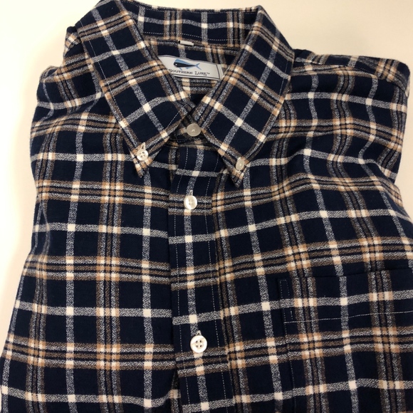 NWT Men's Casual Flannel Button Down - Picture 7 of 8
